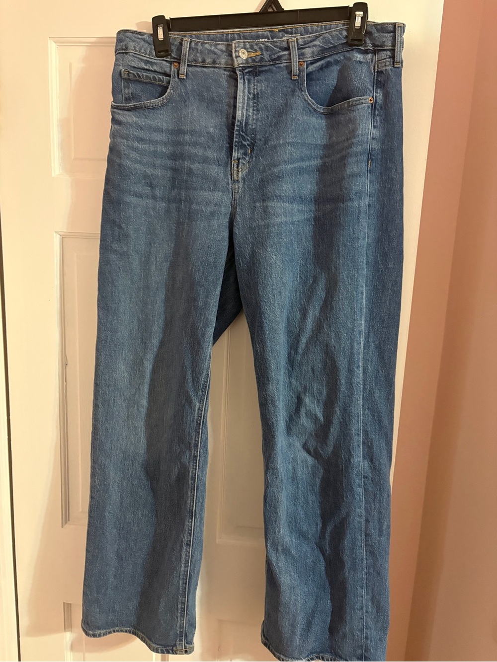 Old Navy Extra High Rise Wide Leg Jeans
